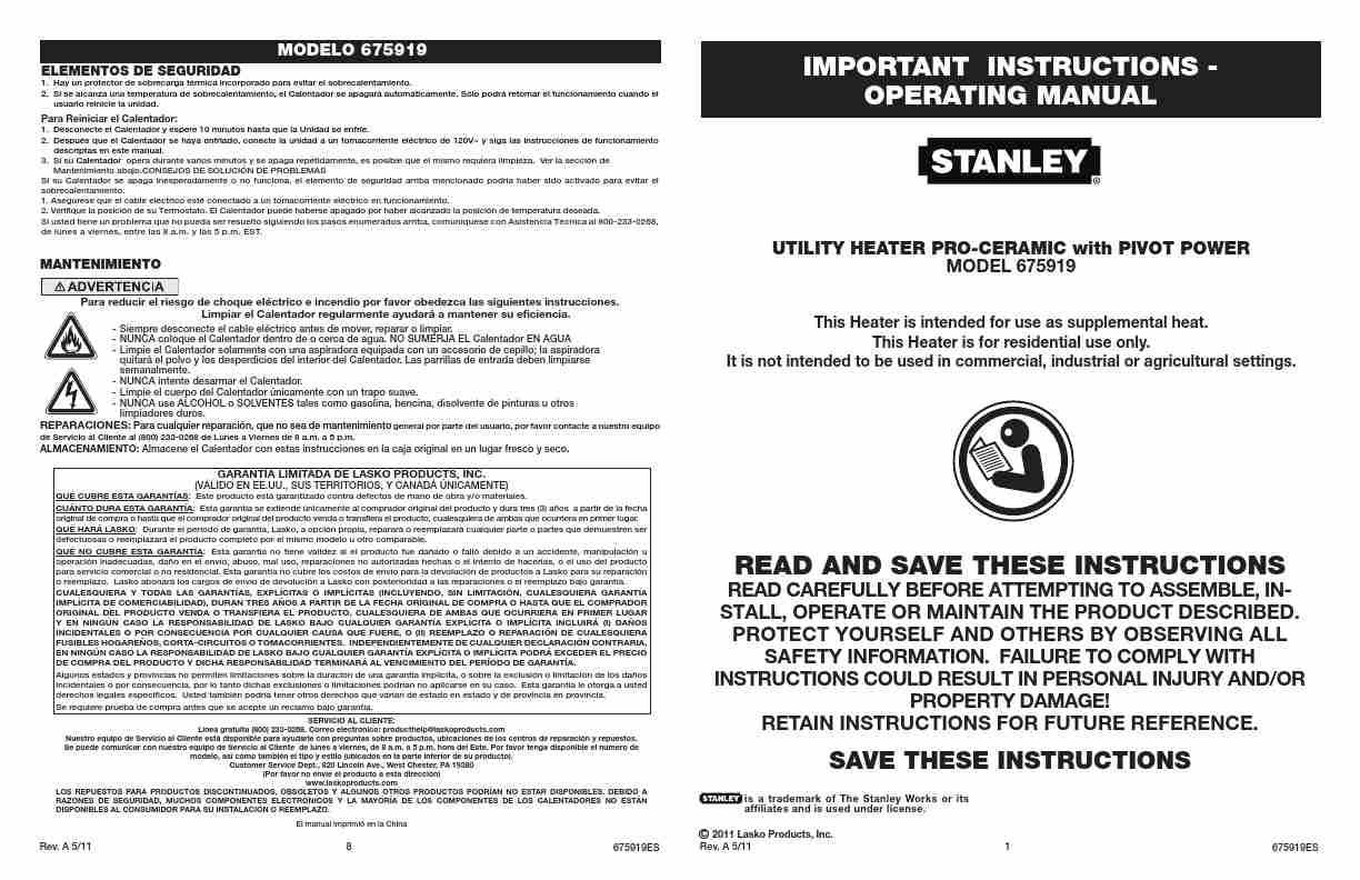 Stanley 1500 Watt Ceramic Heater Manual-page_pdf